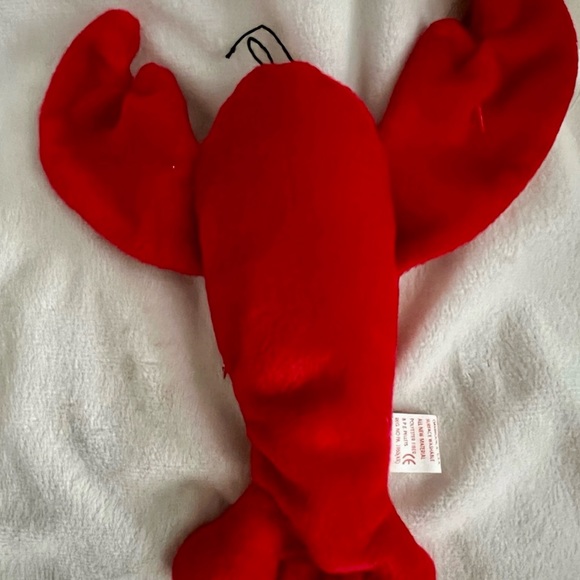TY Beanie Baby - PINCHERS the Lobster, Great Gift for a 90s lover or anyone! NWT - Picture 2 of 5